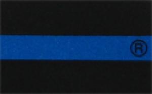 Small Reflective Law Enforcement Decal (1 1/4&quot; x 1 3/4&quot;)